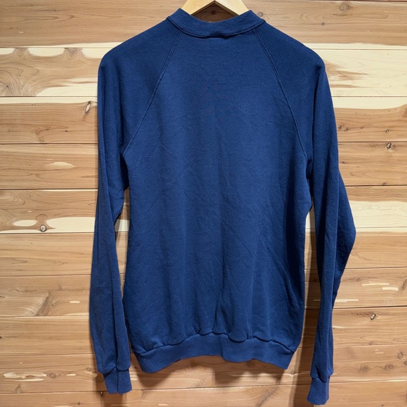 VTG 80’s/90’s Chicago Bears NFL Football Navy Sweatshirt Women’s XL / L/M Men’s - Picture 2 of 6